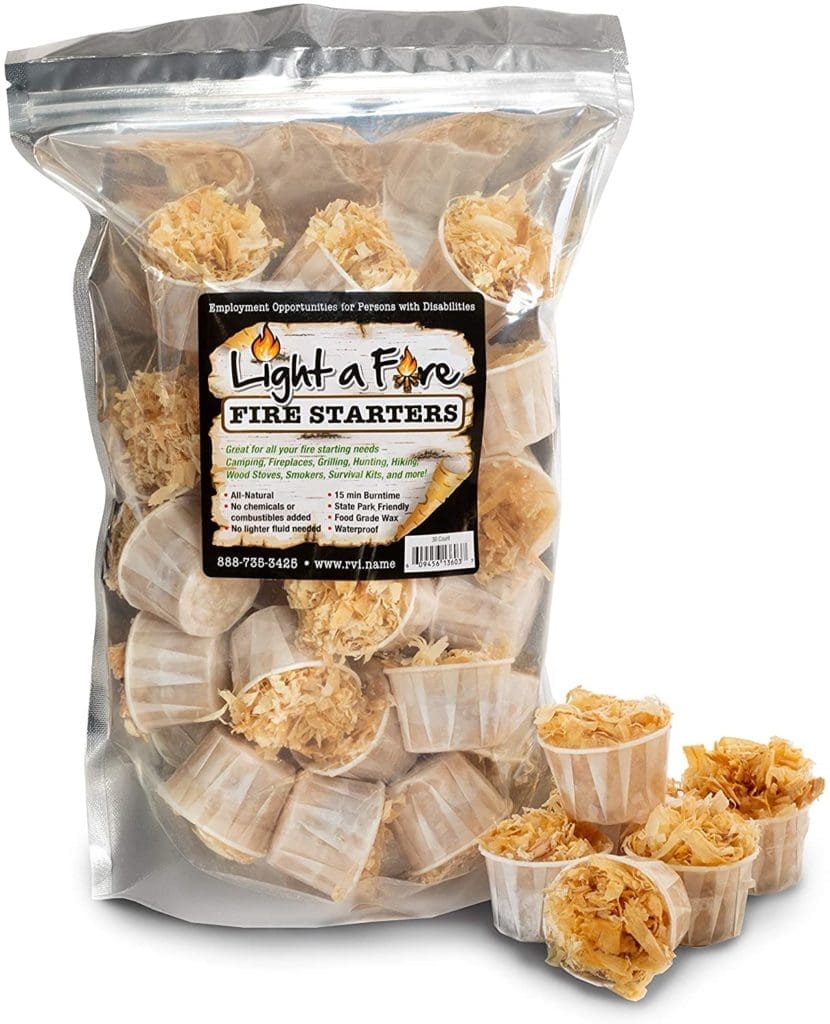 fire starter bag for camping